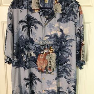 Tommy Bahama Men’s Silk Camp Shirt